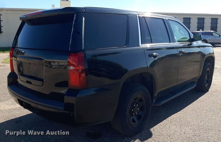 image for item NH9396 2017 Chevrolet Tahoe Police SUV