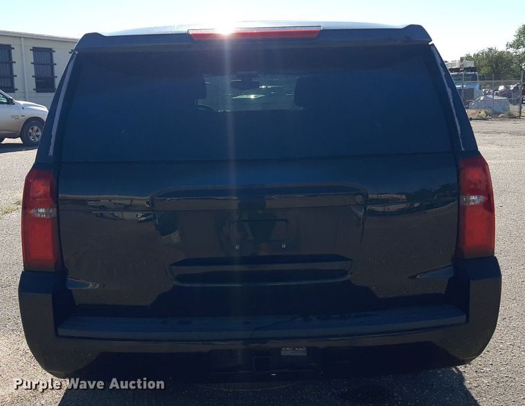 image for item NH9396 2017 Chevrolet Tahoe Police SUV