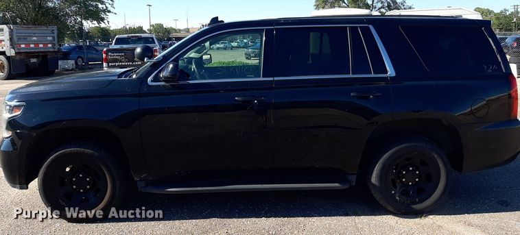 image for item NH9396 2017 Chevrolet Tahoe Police SUV