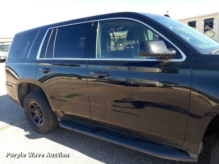 image for item NH9396 2017 Chevrolet Tahoe Police SUV