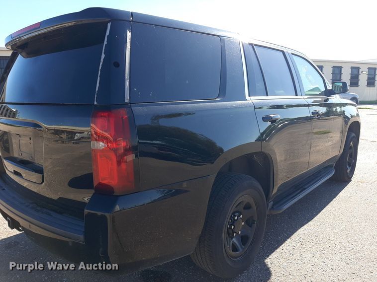 image for item NH9396 2017 Chevrolet Tahoe Police SUV