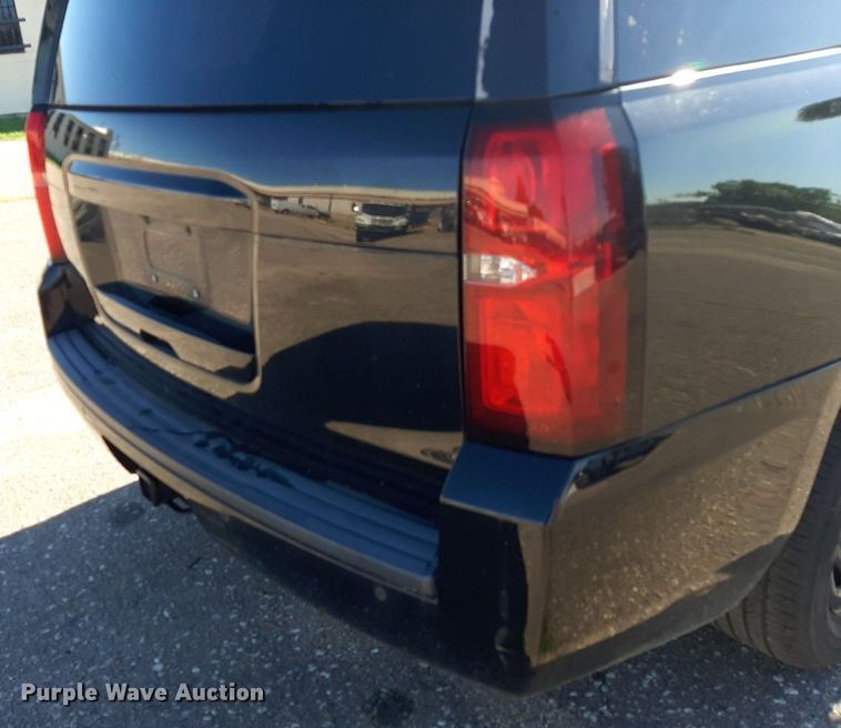 image for item NH9396 2017 Chevrolet Tahoe Police SUV