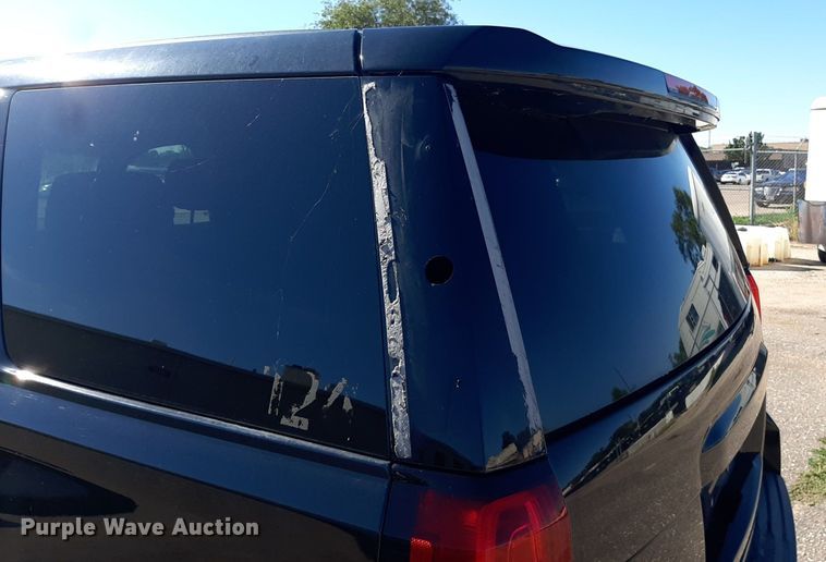 image for item NH9396 2017 Chevrolet Tahoe Police SUV