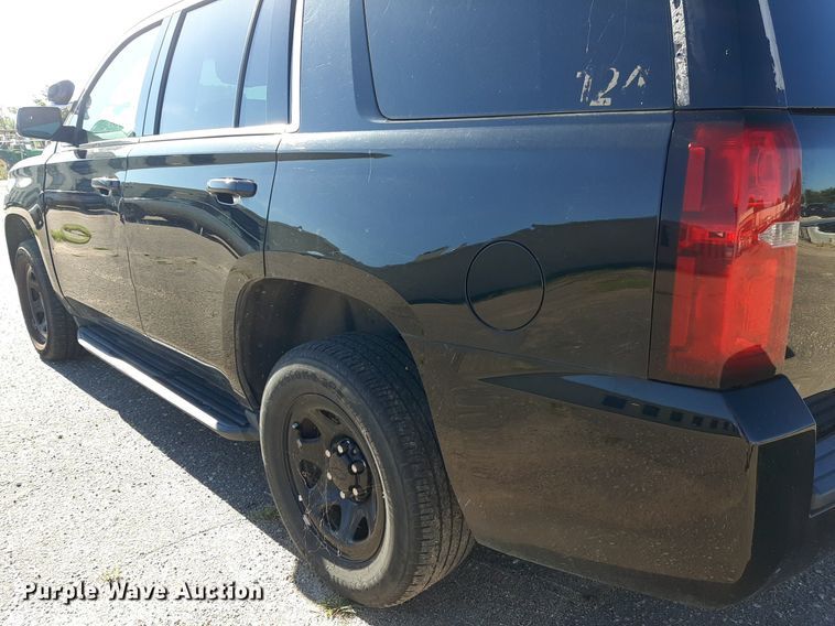 image for item NH9396 2017 Chevrolet Tahoe Police SUV