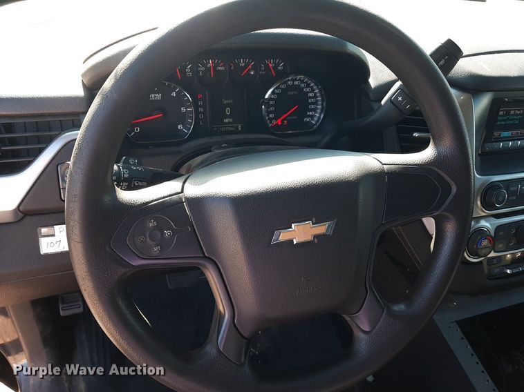 image for item NH9396 2017 Chevrolet Tahoe Police SUV