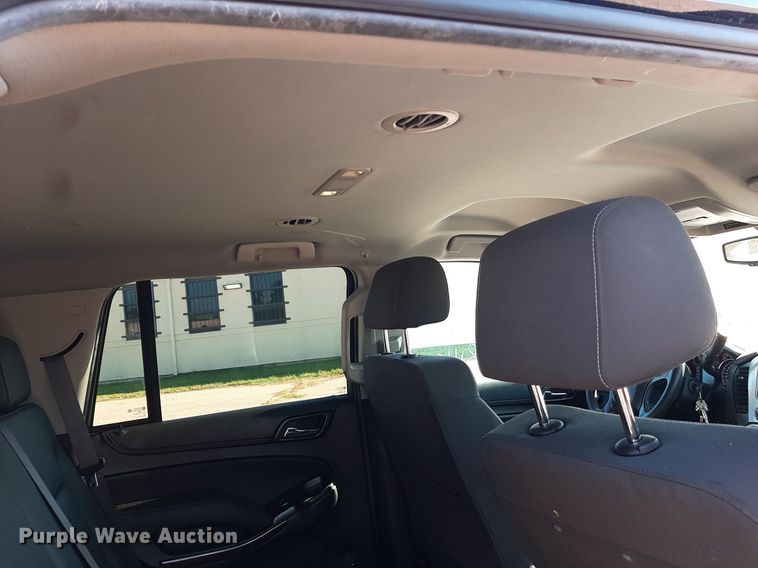 image for item NH9396 2017 Chevrolet Tahoe Police SUV