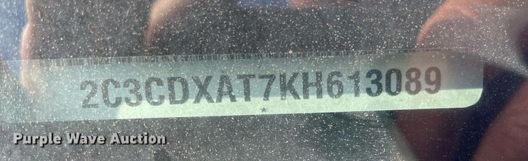 image for item NH9397 2019 Dodge Charger Police 