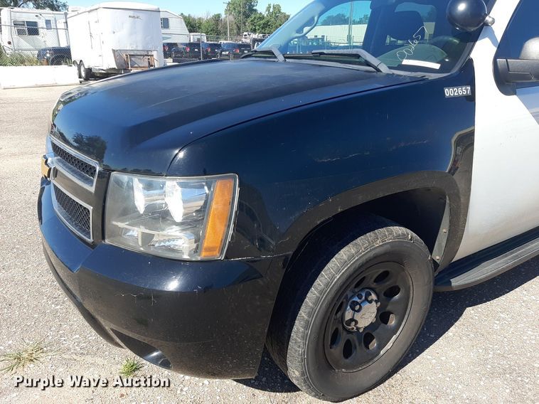 image for item NH9400 2013 Chevrolet Tahoe Police SUV