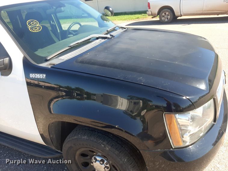 image for item NH9400 2013 Chevrolet Tahoe Police SUV