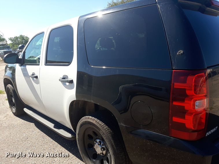 image for item NH9400 2013 Chevrolet Tahoe Police SUV