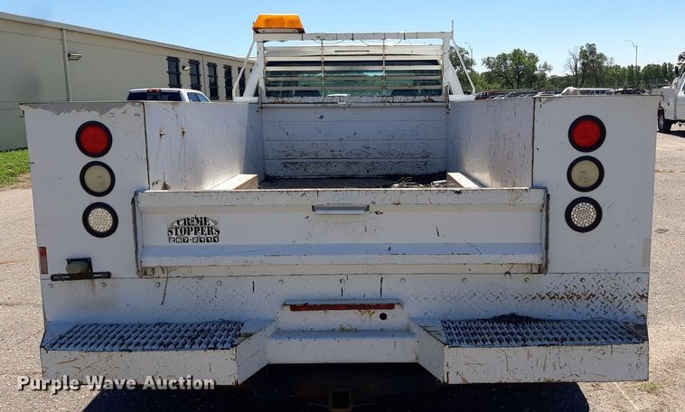 image for item NH9408 2008 Ford  F350 Super Duty Crew Cab utility / service truck