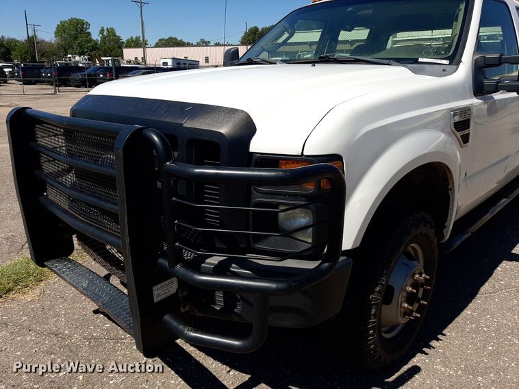 image for item NH9408 2008 Ford  F350 Super Duty Crew Cab utility / service truck