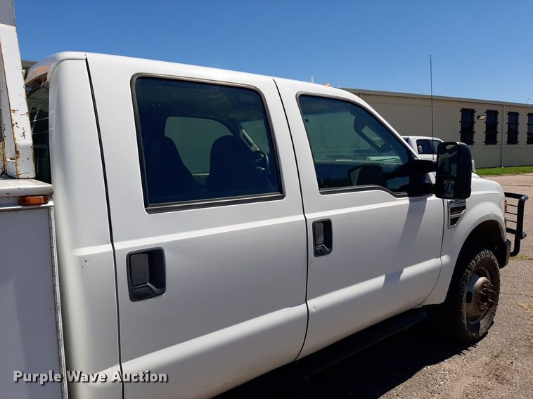 image for item NH9408 2008 Ford  F350 Super Duty Crew Cab utility / service truck