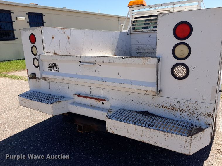 image for item NH9408 2008 Ford  F350 Super Duty Crew Cab utility / service truck