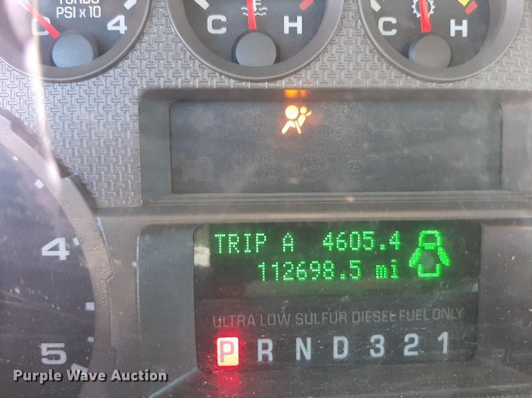 image for item NH9408 2008 Ford  F350 Super Duty Crew Cab utility / service truck