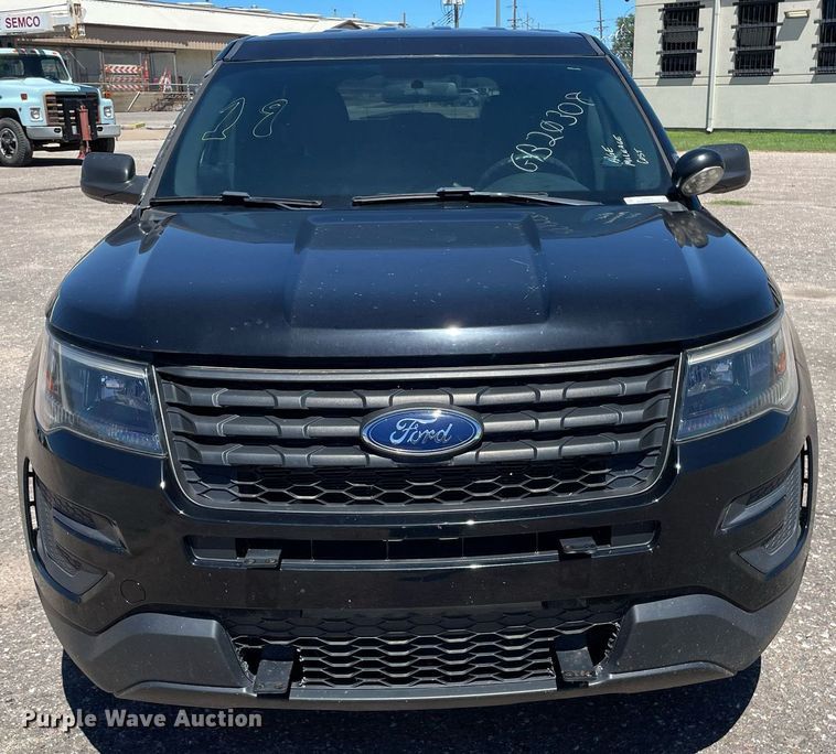 image for item NH9411 2018 Ford Explorer Police Interceptor SUV