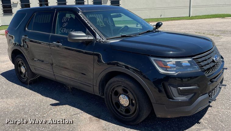 image for item NH9411 2018 Ford Explorer Police Interceptor SUV