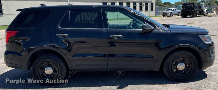 image for item NH9411 2018 Ford Explorer Police Interceptor SUV