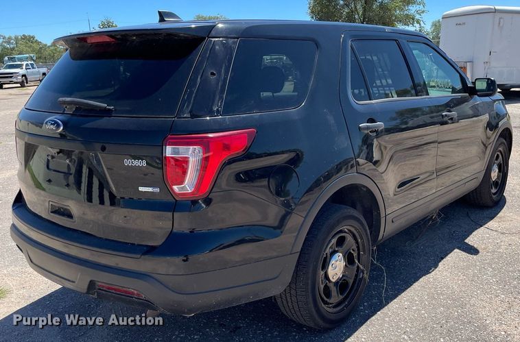 image for item NH9411 2018 Ford Explorer Police Interceptor SUV