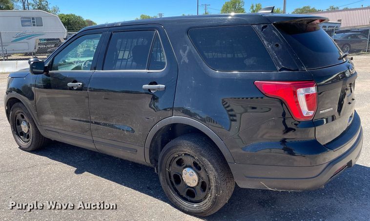image for item NH9411 2018 Ford Explorer Police Interceptor SUV