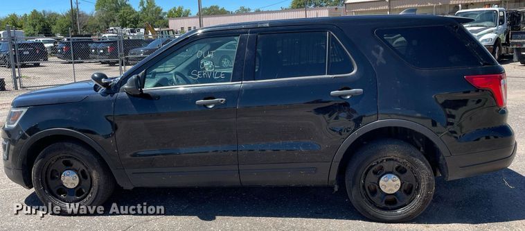 image for item NH9411 2018 Ford Explorer Police Interceptor SUV