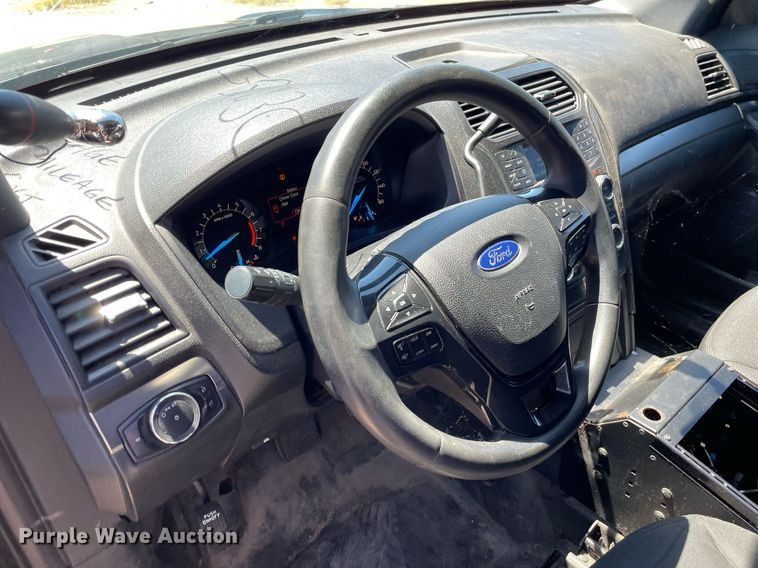 image for item NH9411 2018 Ford Explorer Police Interceptor SUV