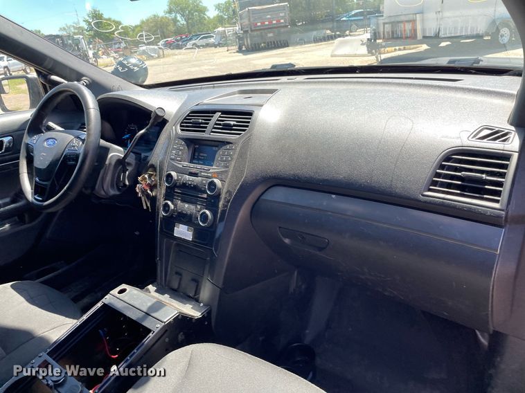 image for item NH9411 2018 Ford Explorer Police Interceptor SUV