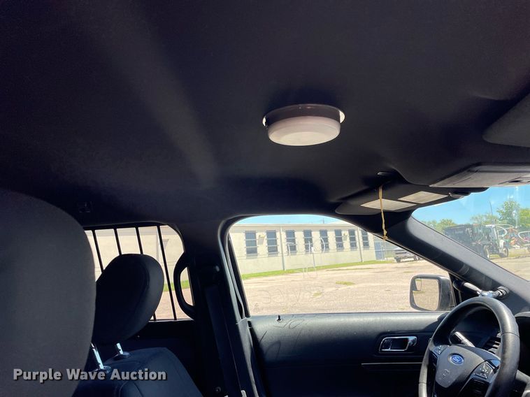 image for item NH9411 2018 Ford Explorer Police Interceptor SUV