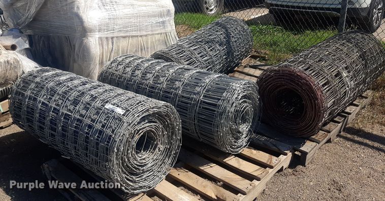 image for item NH9418 (4) 4'W OK Brand wire fencing 