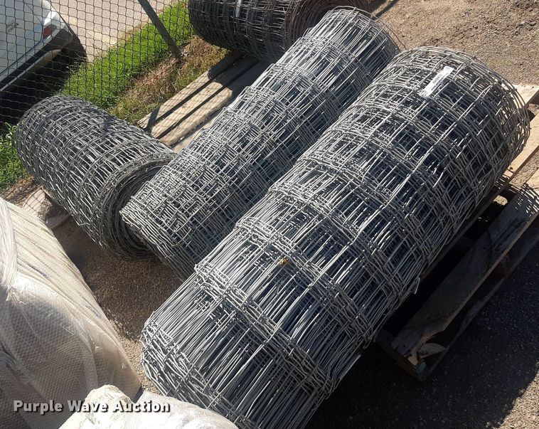 image for item NH9418 (4) 4'W OK Brand wire fencing 