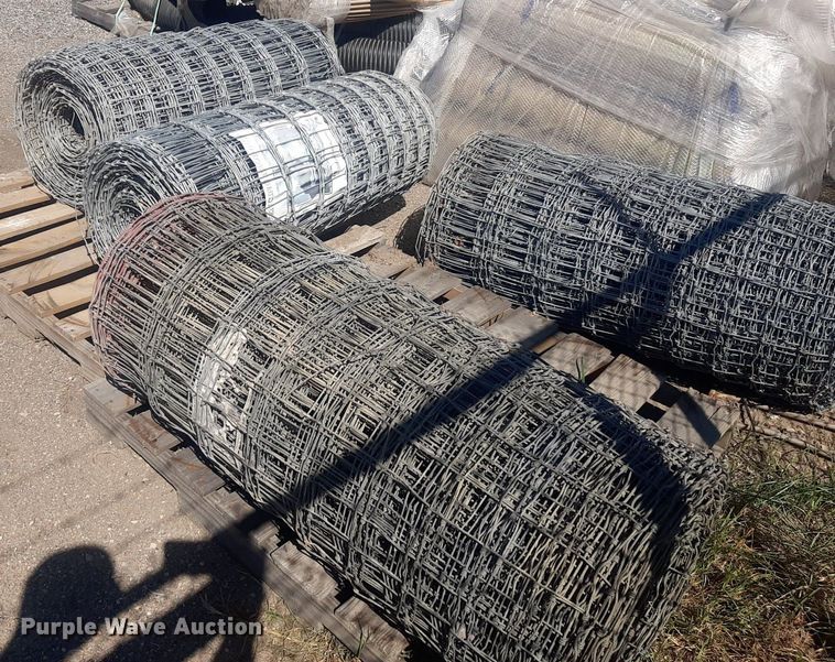 image for item NH9418 (4) 4'W OK Brand wire fencing 