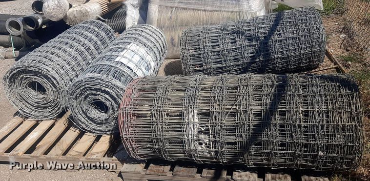 image for item NH9418 (4) 4'W OK Brand wire fencing 