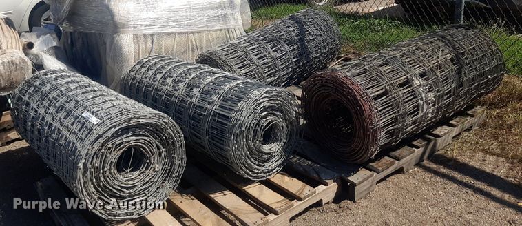 image for item NH9418 (4) 4'W OK Brand wire fencing 