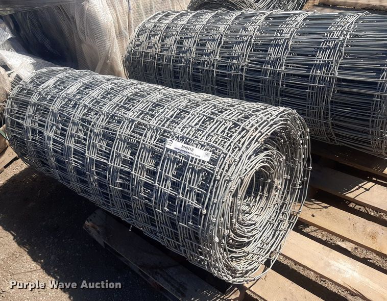 image for item NH9418 (4) 4'W OK Brand wire fencing 