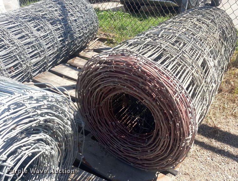 image for item NH9418 (4) 4'W OK Brand wire fencing 