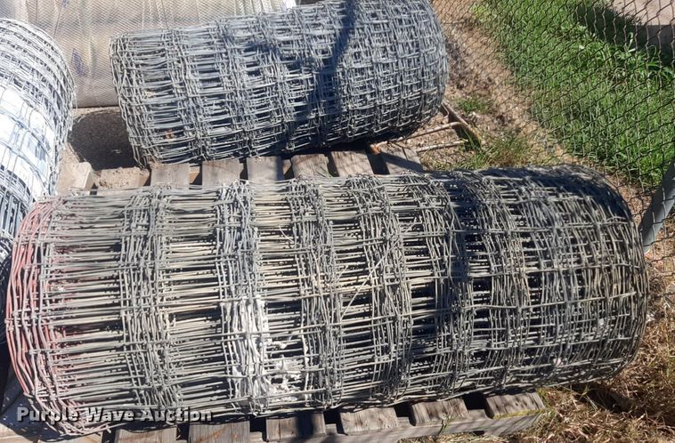 image for item NH9418 (4) 4'W OK Brand wire fencing 