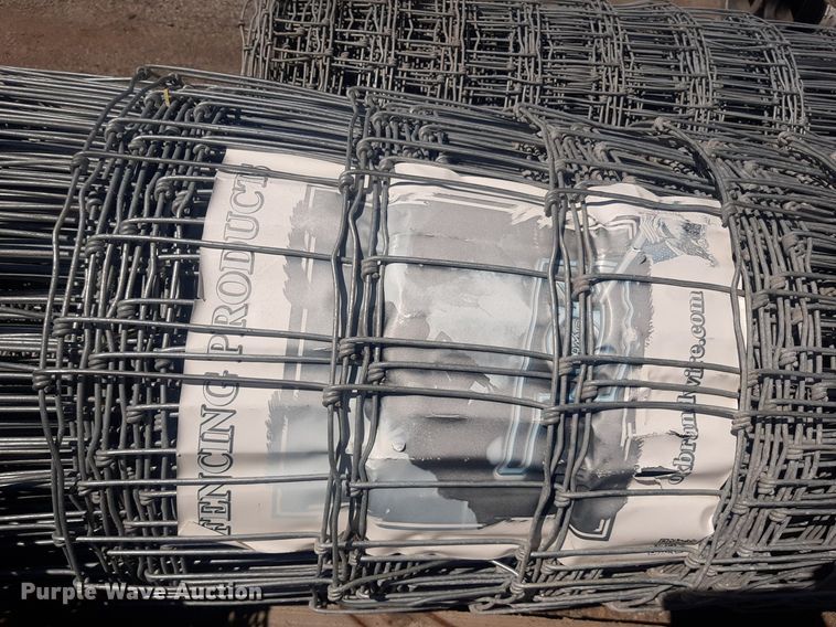 image for item NH9418 (4) 4'W OK Brand wire fencing 