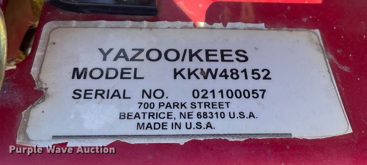 image for item NH9421 Yazoo/Kees Kutter KKW48152 lawn mower