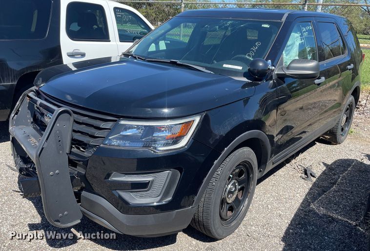 image for item NY9641 2018 Ford Explorer Police Interceptor SUV