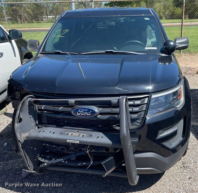 image for item NY9641 2018 Ford Explorer Police Interceptor SUV