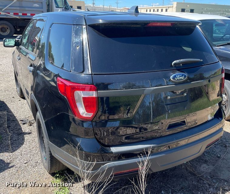 image for item NY9641 2018 Ford Explorer Police Interceptor SUV