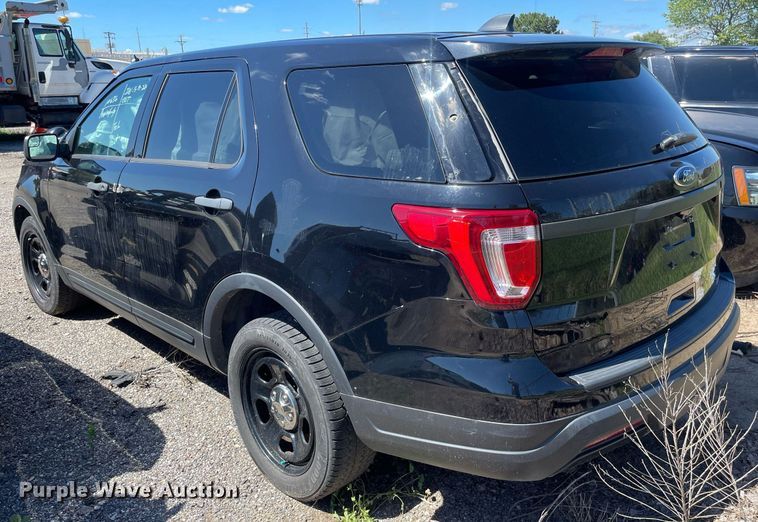 image for item NY9641 2018 Ford Explorer Police Interceptor SUV