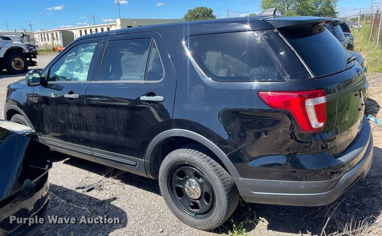 image for item NY9641 2018 Ford Explorer Police Interceptor SUV