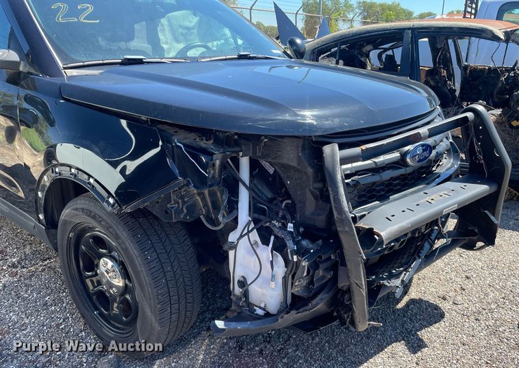 image for item NY9641 2018 Ford Explorer Police Interceptor SUV
