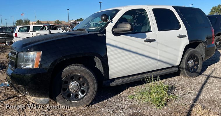 image for item NY9642 2013 Chevrolet Tahoe Police SUV