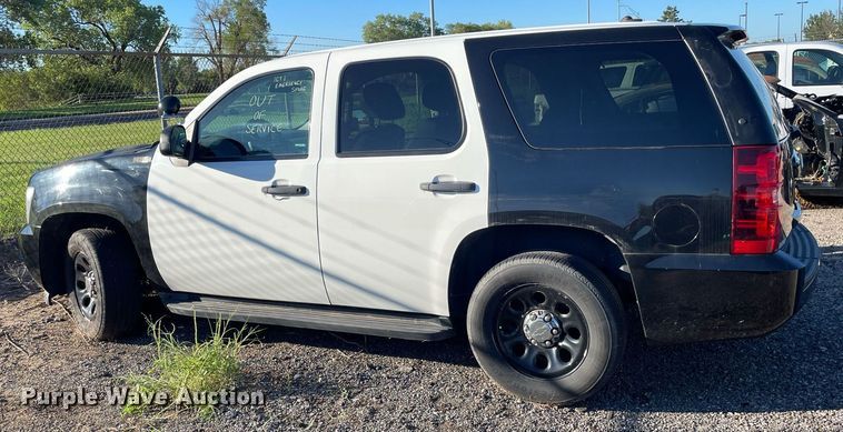 image for item NY9642 2013 Chevrolet Tahoe Police SUV