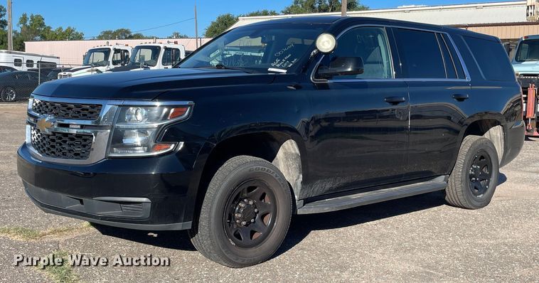 image for item NY9643 2018 Chevrolet Tahoe Police SUV