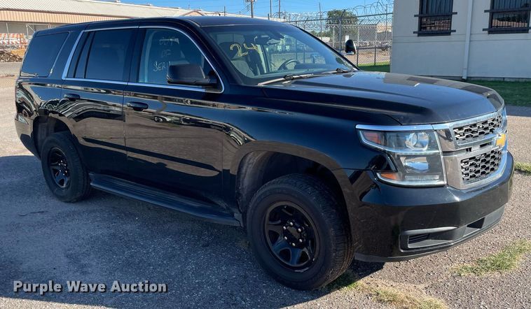 image for item NY9643 2018 Chevrolet Tahoe Police SUV