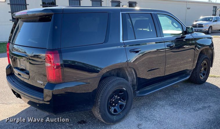 image for item NY9643 2018 Chevrolet Tahoe Police SUV