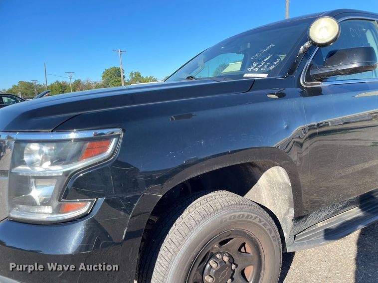 image for item NY9643 2018 Chevrolet Tahoe Police SUV